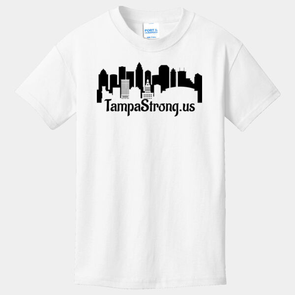 Iconic Skyline #2 - Youth Core Cotton Tee Thumbnail