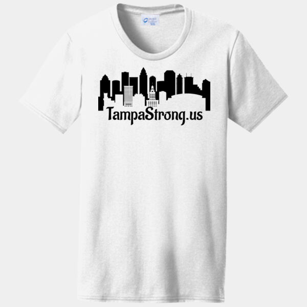 Iconic Skyline #2 - Ladies Core Blend Tee Thumbnail