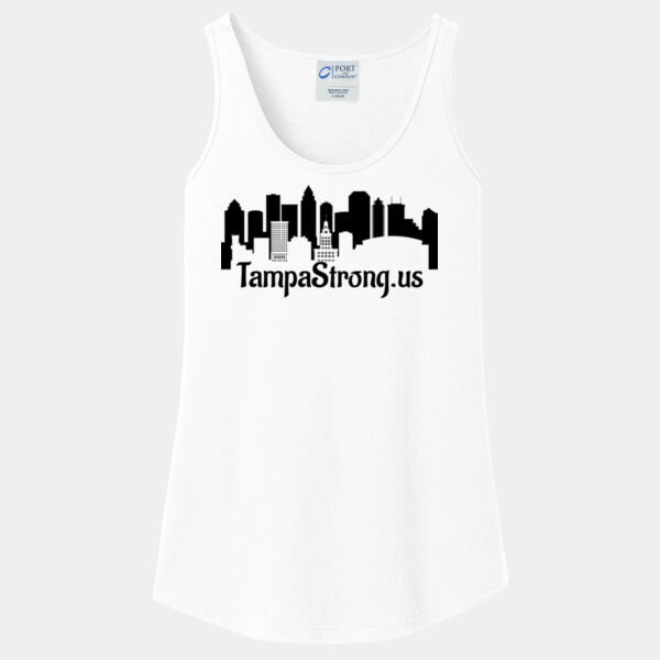 Iconic Skyline #2 - Women's Core Cotton Tank Top Thumbnail
