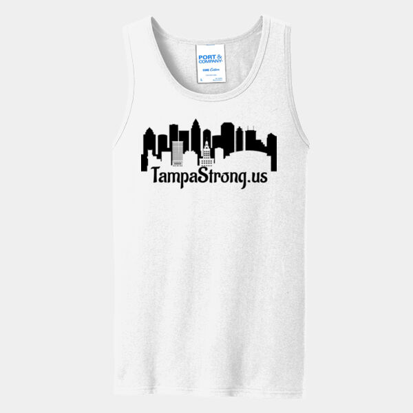 Iconic Skyline #2 - Core Cotton Tank Top Thumbnail