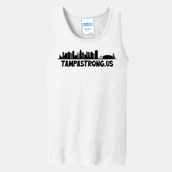 Iconic Skyline #1 - Core Cotton Tank Top Thumbnail