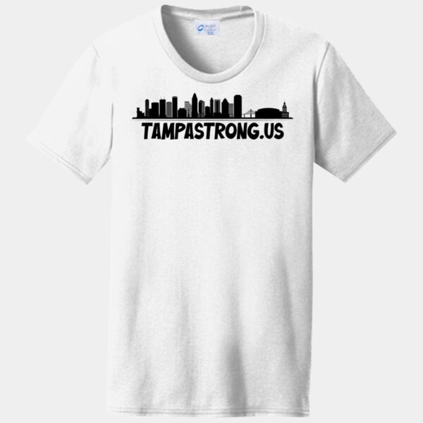 Iconic Skyline #1 - Ladies Core Blend Tee Thumbnail