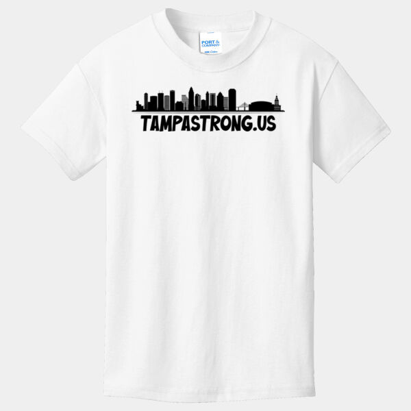 Iconic Skyline #1 - Youth Core Cotton Tee Thumbnail