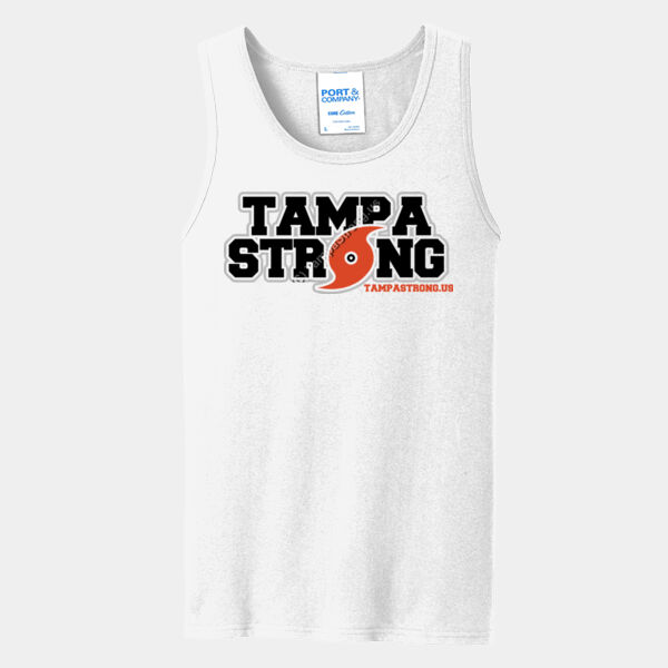 Tampa Football Pride - Core Cotton Tank Top Thumbnail