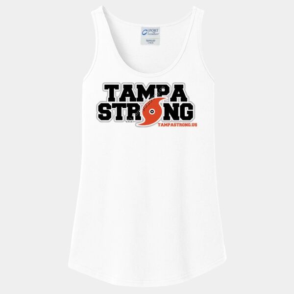 Tampa Football Pride - Women's Core Cotton Tank Top Thumbnail