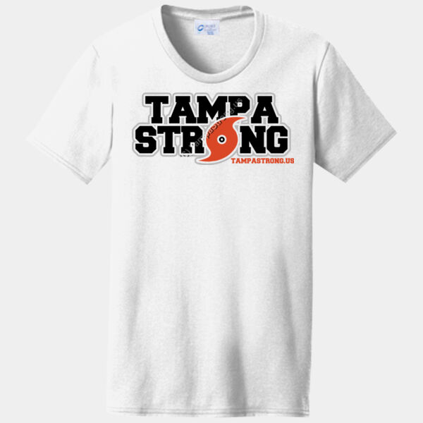 Tampa Football Pride - Ladies Core Blend Tee Thumbnail