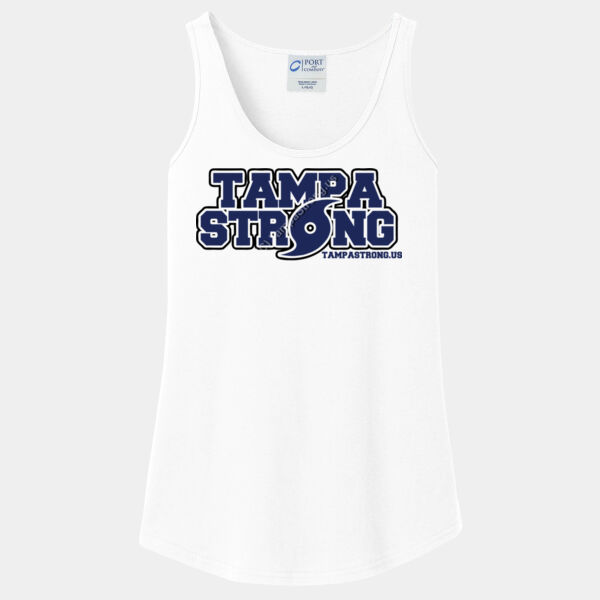 Tampa Hockey Passion - Women's Core Cotton Tank Top Thumbnail