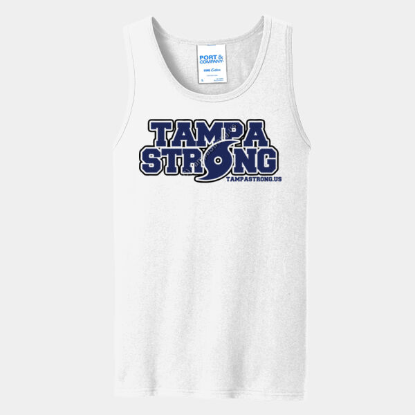 Tampa Hockey Passion - Core Cotton Tank Top Thumbnail