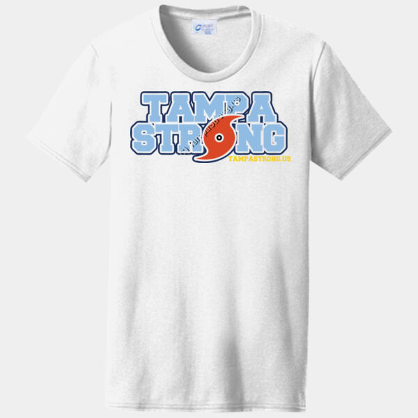 Baseball Enthusiast's Choice - Ladies Core Blend Tee Thumbnail