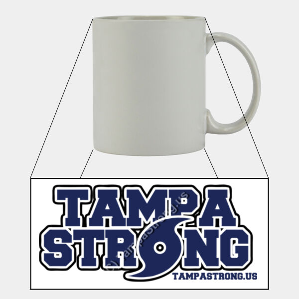 Tampa Hockey Passion - 11 oz Ceramic Mug Thumbnail
