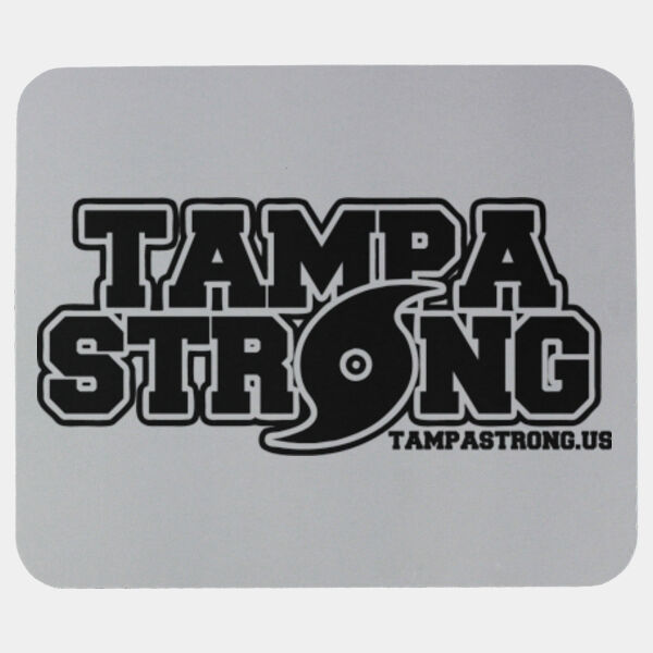 One-Color Tampa Tribute - Black Back Rectangle Mouse Pad Thumbnail